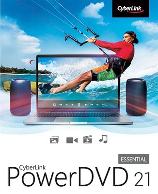 CyberLink PowerDVD 21 | Standard | PC | Código de activación PC enviado por email