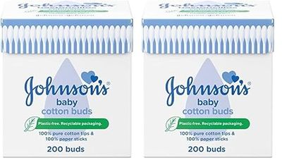 Johnson's Baby Cotton Buds, Pack of 400