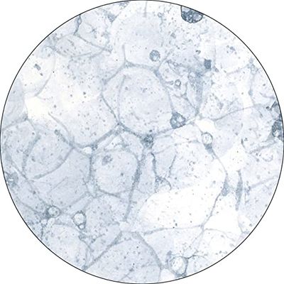 Bonateks, Ronde digitaal bedrukte muismat, antislip onderkant, voor kantoor en thuis, diameter: 22 cm