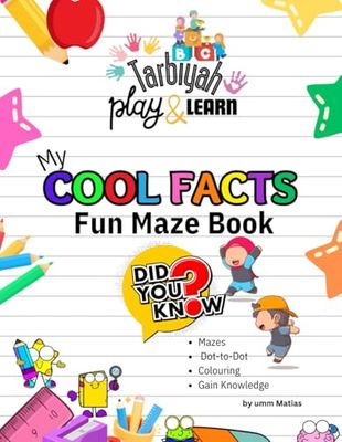 My Cool Facts Fun Maze Book