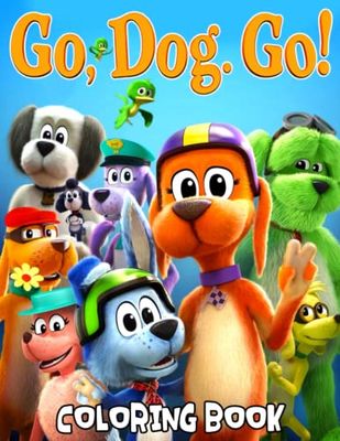 G.o D.o.g G.o Coloring Book: 65+ Great Coloring Pages For Kids, Teens, Adults And Any Fan Of G.o D.o.g G.o. Amazing Drawings Of Characters, Creatures And Others