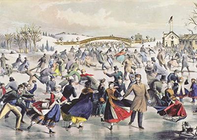 The Skating Pond Holiday Cards (Deluxe Boxed Holiday Cards)