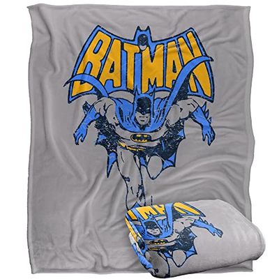 BATMAN Silky Touch Super Soft Throw Blanket 152 x 127 cm