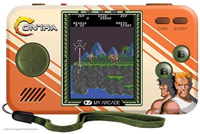 My Arcade DGUNL-3281 Contra Pocket Player Handheld Sistema di gioco portatile