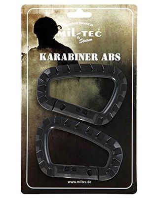 Mil-Tec karbinhake Abs-15921002 karbinhake Abs svart en storlek