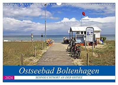 Ostseebad Boltenhagen - Sehnsuchtsort an der Ostsee (Wandkalender 2024 DIN A3 quer), CALVENDO Monatskalender