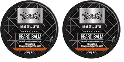 Wilkinson Sword - Barber's Style For Men | Beard Balm | 56g (Pack of 2)