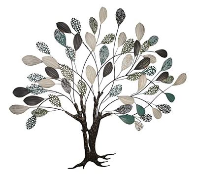Casablanca Wall Decoration Tree with Leaf Objects 115 x 100 cm