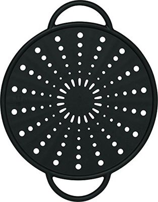 Emsa 514560 Spatbescherming, Ø 26 cm, siliconen, antraciet, Smart Kitchen