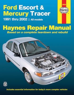 Ford Escort & Mercury Tracer Automotive Repair Manual: All Ford Escort and Mercury Tracer Models 1991 through 2002