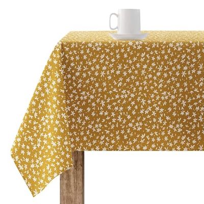 BELUM | Tovaglia in tela cerata antimacchia resinata 250 x 140 cm | Tovaglia in tela cerata rettangolare in resina | Tovaglia in tela cerata in diverse misure | Tovaglia da cucina