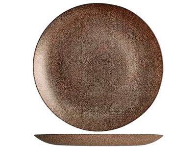 H&h Regent brokatowy zestaw 6 podkładek z brązu cm32