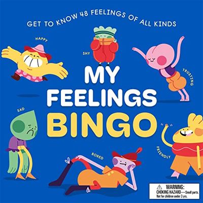 Laurence King My Feelings Bingo: Get To Know 48 Feelings of All Kinds