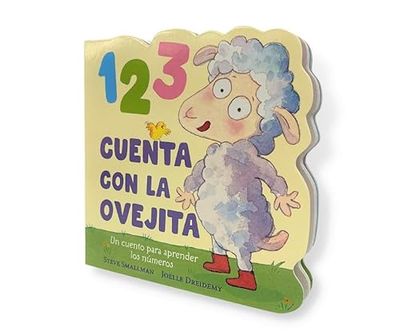 1 2 3 Cuenta con la ovejita (La ovejita que vino a cenar. Libro de cartón): Un cuento para aprender los números