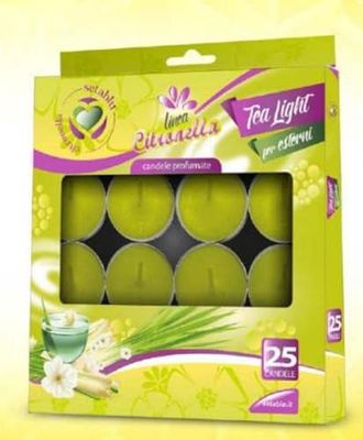 Esseci Italia - Tea-Light CITRONELLA 10pcs 40602, SSC1134