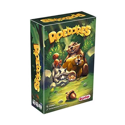 Ludilo - Roedores | Juegos De Mesa Niños | Juegos De Mesa Niños 8 Años O Más | Juegos Infantiles | Juegos De Cartas De 3 A 6 Jugadores | Juegos Educativos