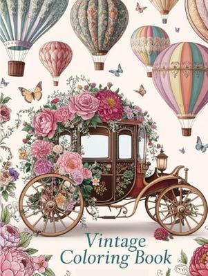 vintage coloring book