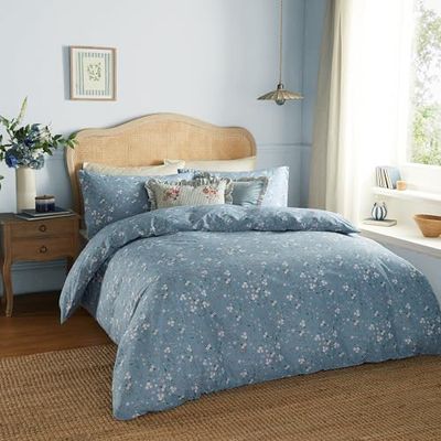 Wylder Nature Set copripiumino floreale stampato Bronte - Bluebell - Doppio