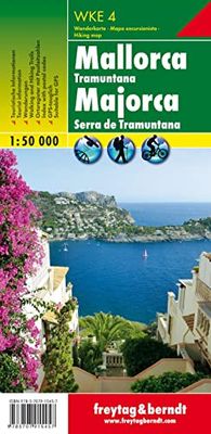 Maiorca. Serra de Tramuntana: Wandel- en fietskaart 1:30 000: WKE 4