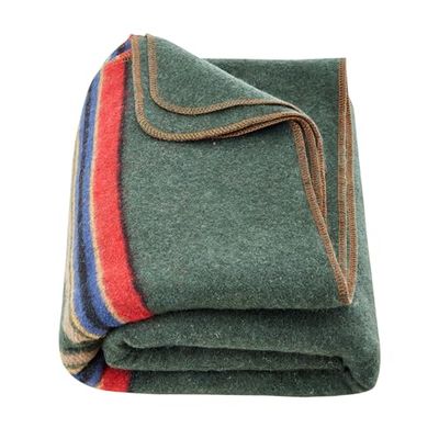 VEVOR Couverture de Camping Laine 80%, 1,62x2,23 m, Grande Couverture de Stade Chaude, Coupe-vent Ignifuge, pour Extérieur, Pique-niques, Randonnée, Événements Sportifs, Plein Air, Texture Multicolore
