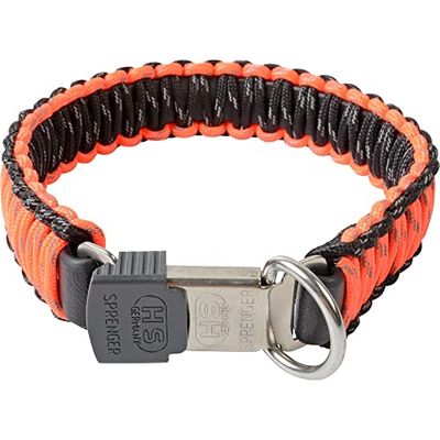 HS Sprenger - Oranje Parachutist halsband dicht bij vergrendeling