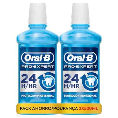 Oral-B Pro-Expert Protección Profesional Enjuague bucal Pack Ahorro 2x500 ml