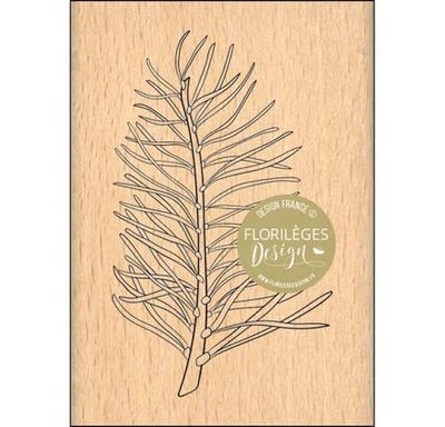 Florilèges Design Timbro, Colore: Legno, 5 x 7 cm