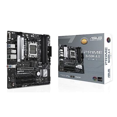 ASUS Prime B650M-A II-CSM (Zócalo AM5/B650/DDR5/S-ATA 6Gb/s/Micro ATX)