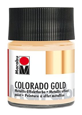 Marabu Colore Effetto, Oro Bianco, 50 ml (1er Pack), 50 unità