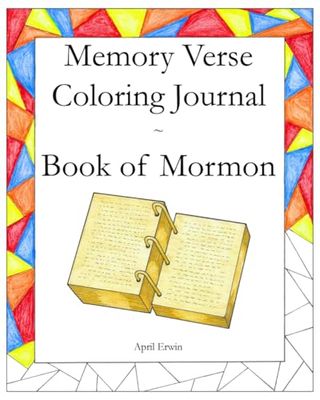 Memory Verse Coloring Journal: Book of Mormon