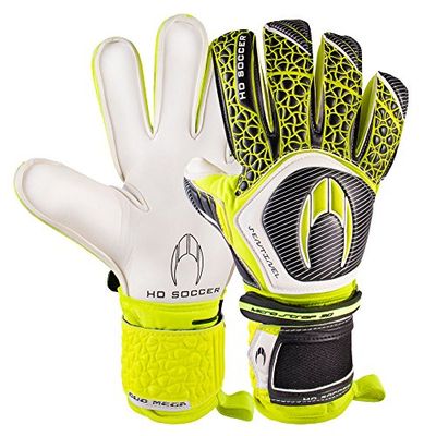 HO Soccer Sentinel Duo keepershandschoenen, uniseks, volwassenen, 0510629, limoengroen/zwart/wit, 11