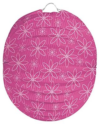 Folat Lykta flicka till den heliga nattvardsgång rund, 22163, rosa