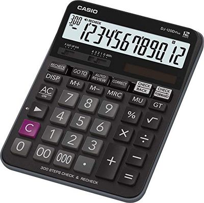 Casio DJ-120DPLUS - Calcolatrice da tavolo