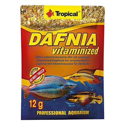 DAFNIA VITAMINIZED 12g - Daphnia vitaminizzata per pesci ornamentali