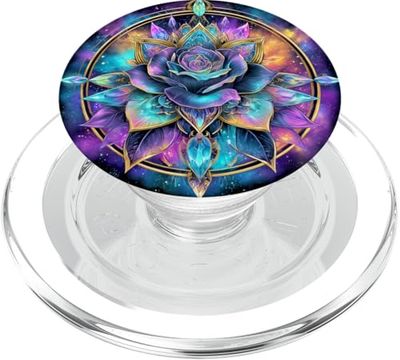 Beautiful Colorful Rose Garden Flower PopSockets PopGrip for MagSafe