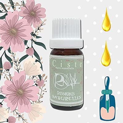 Ressources Naturelles - huile essentielle Ciste ladanifère 30ml