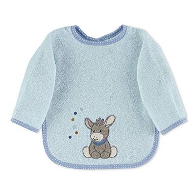 Sterntaler Baby - Jongens Mouwslabbetje Emmi, blauw, 73 x 50 cm