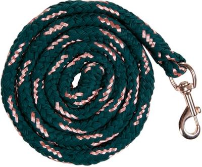 HKM 12930-Corde Corde Vert Émeraude/Or Rose 180 cm