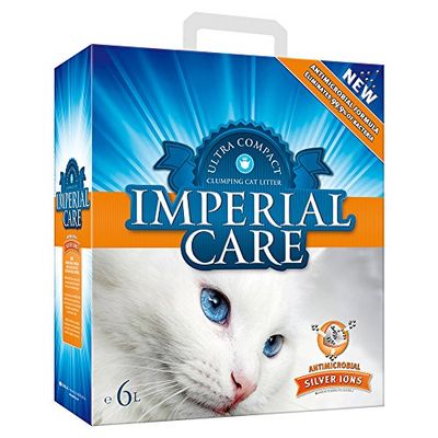 GEOHELLAS SA 920-2684 Imperial Care Sabbia P/Gatto Silver IONS 6 Litri