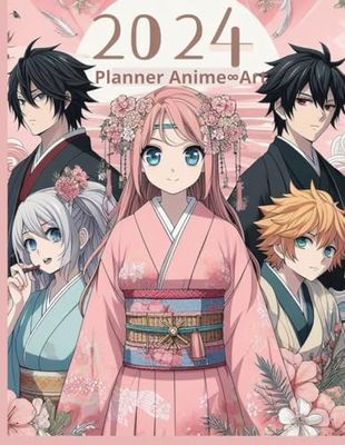 Planner Anime∞Art-with space to draw Anime and Kawai: for sketchbooks, arts, 12year, girls