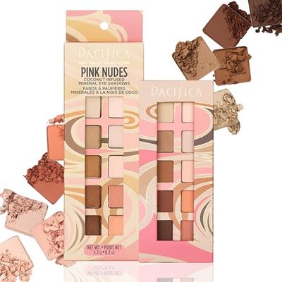 Pacifica Pink Nudes Mineral Eyeshadows For Women 0.2 oz Eye Shadow