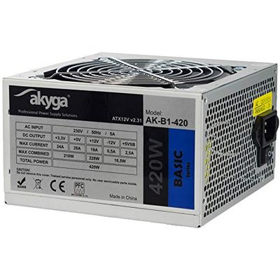 Akyga AK-B1-400 unité d'alimentation d'énergie 400 W 20+4 pin ATX ATX Vert