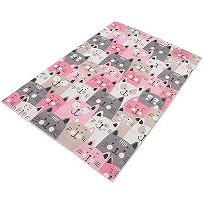 Tapis en polyester estampillé 100 x 150 cm