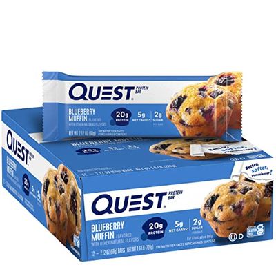 Quest Nutrition Oatmeal Blueberry Muffin (12 Count)