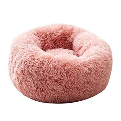 DOG Copenhagen hundkorg - kattkorg - hundkudde - kattkorg - mjuk kudde - anti-stress korg - drömkudde - rund kudde - diam. 70 cm - rosa