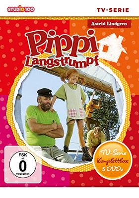 Pippi Langstrumpf - TV-Serien Komplettbox [5 DVDs, SOFTBOX]: TV-Serie / Komplettbox