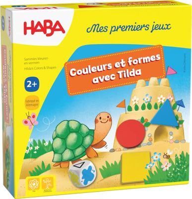 HABA Primeros Colores y Formas con Tilda Sociedad Niño-Un Juego de Cooperación y Clasificación-2 años-307045, 307045, Colorido