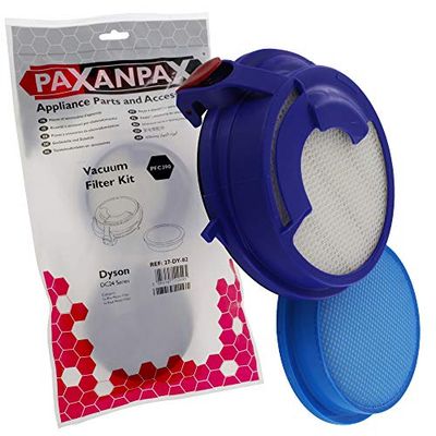 Paxanpax PFC390 Lot de 2 filtres compatibles pour Dyson DC24 Blanc