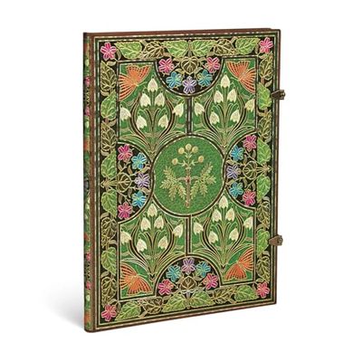 Poetry in Bloom Grande Unlined Hardcover Journal: Unlined Grande