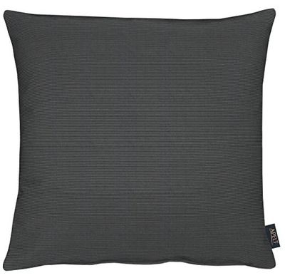 Apelt kussenhoes, polyester, antraciet, 49 x 49 cm